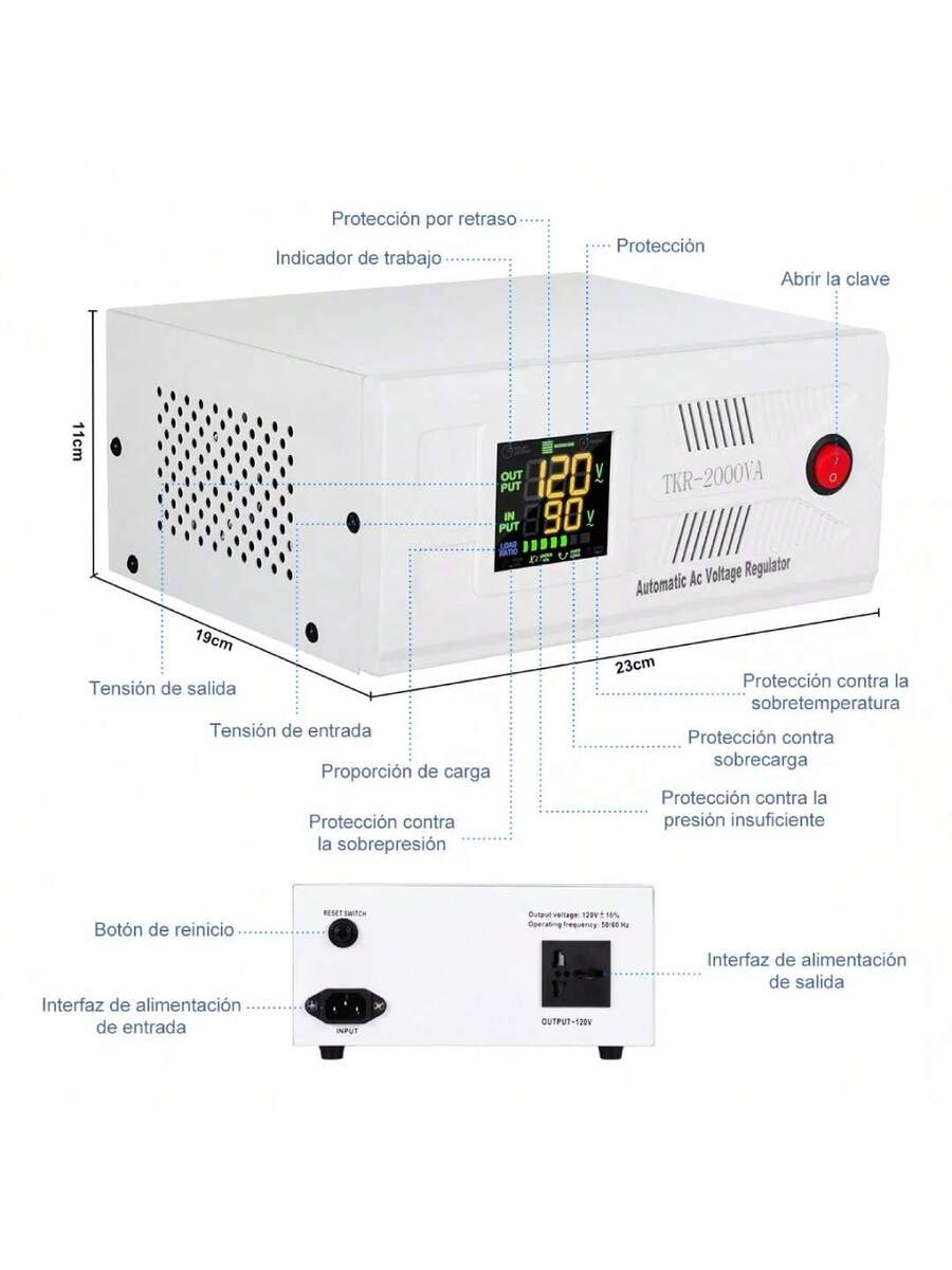 Regulador y Compensador Electronico de Voltaje