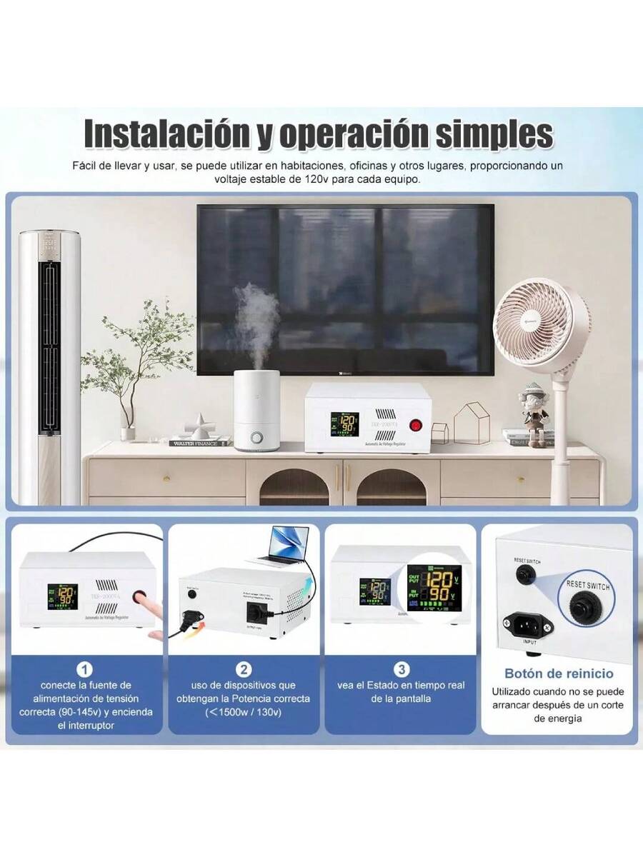 Regulador y Compensador Electronico de Voltaje
