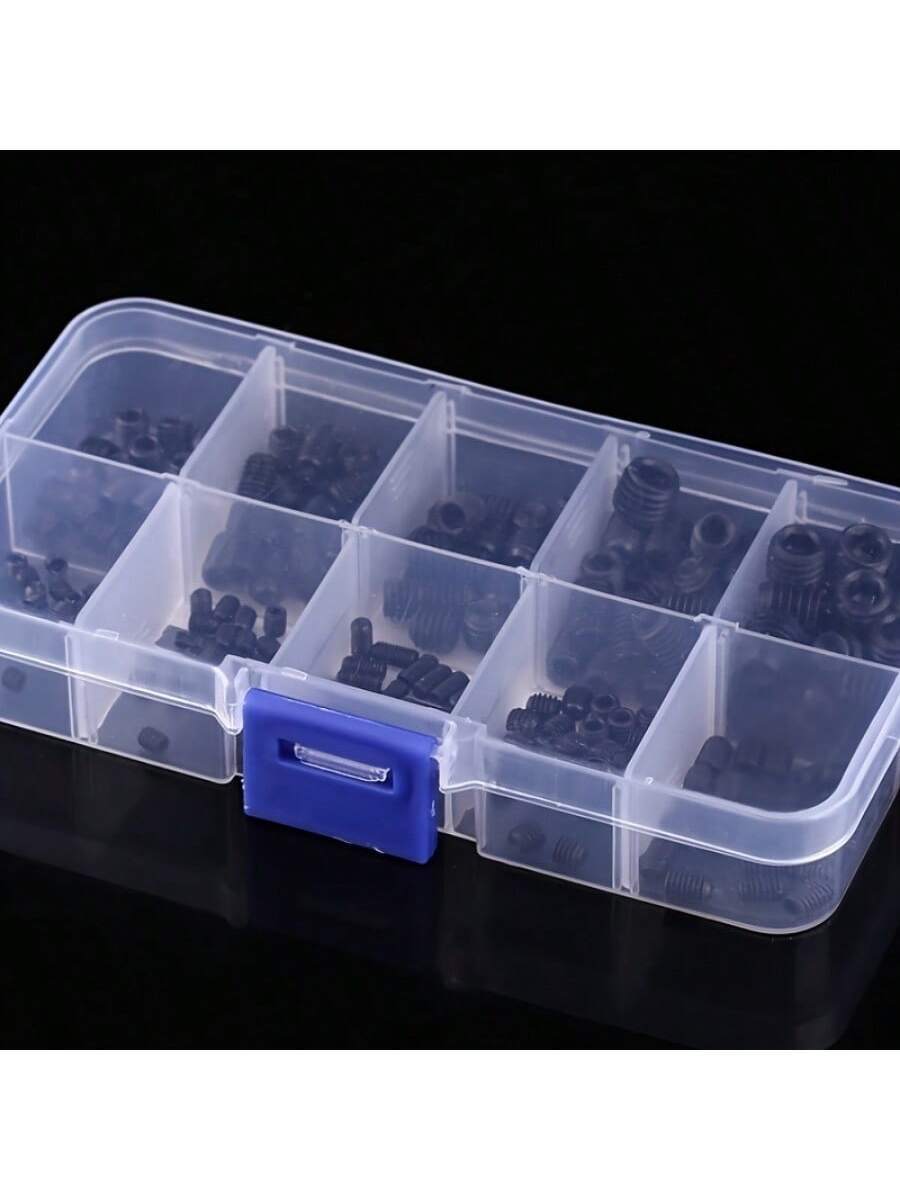Set de 100-200 piezas de tornillos Allen de acero inoxidable
