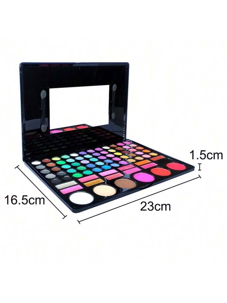 Paleta de sombras de ojos de maquillaje de 78 colores