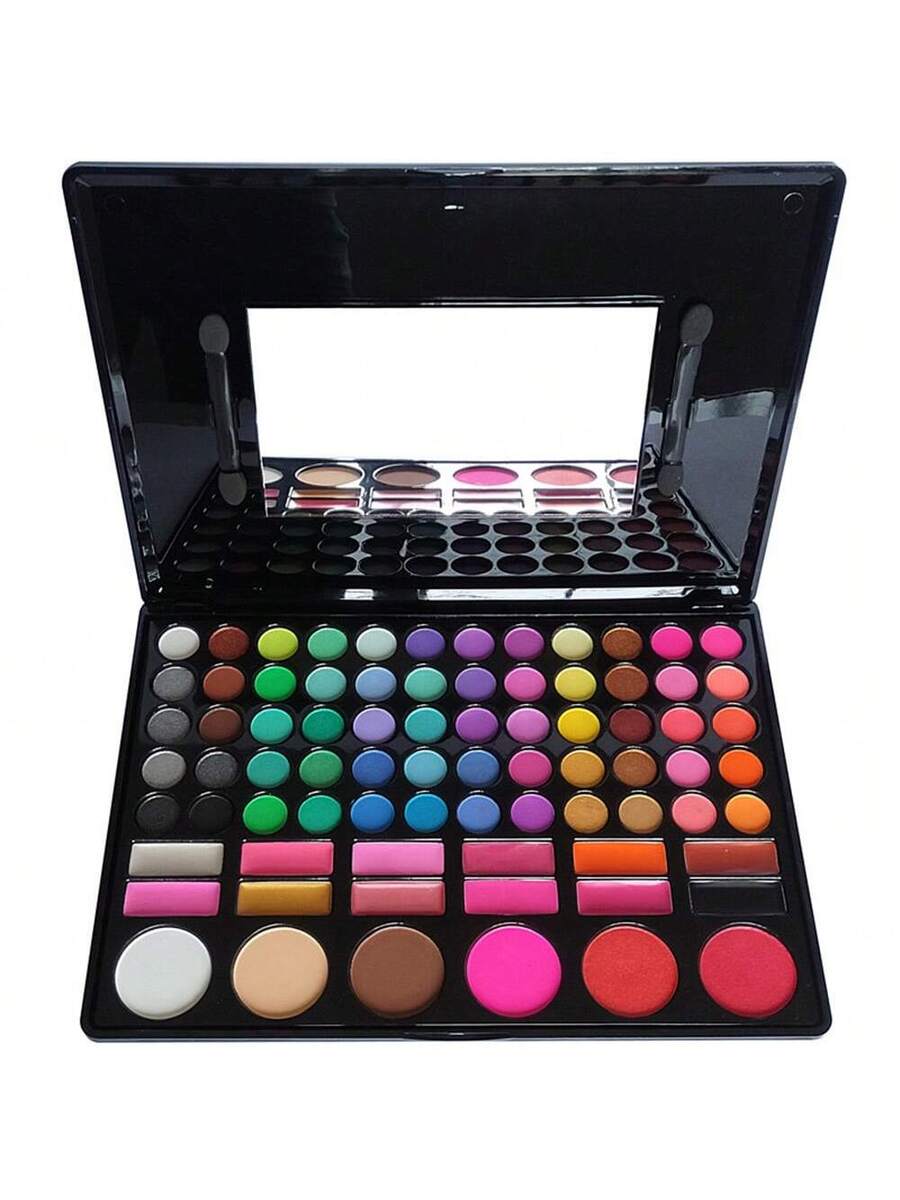 Paleta de sombras de ojos de maquillaje de 78 colores