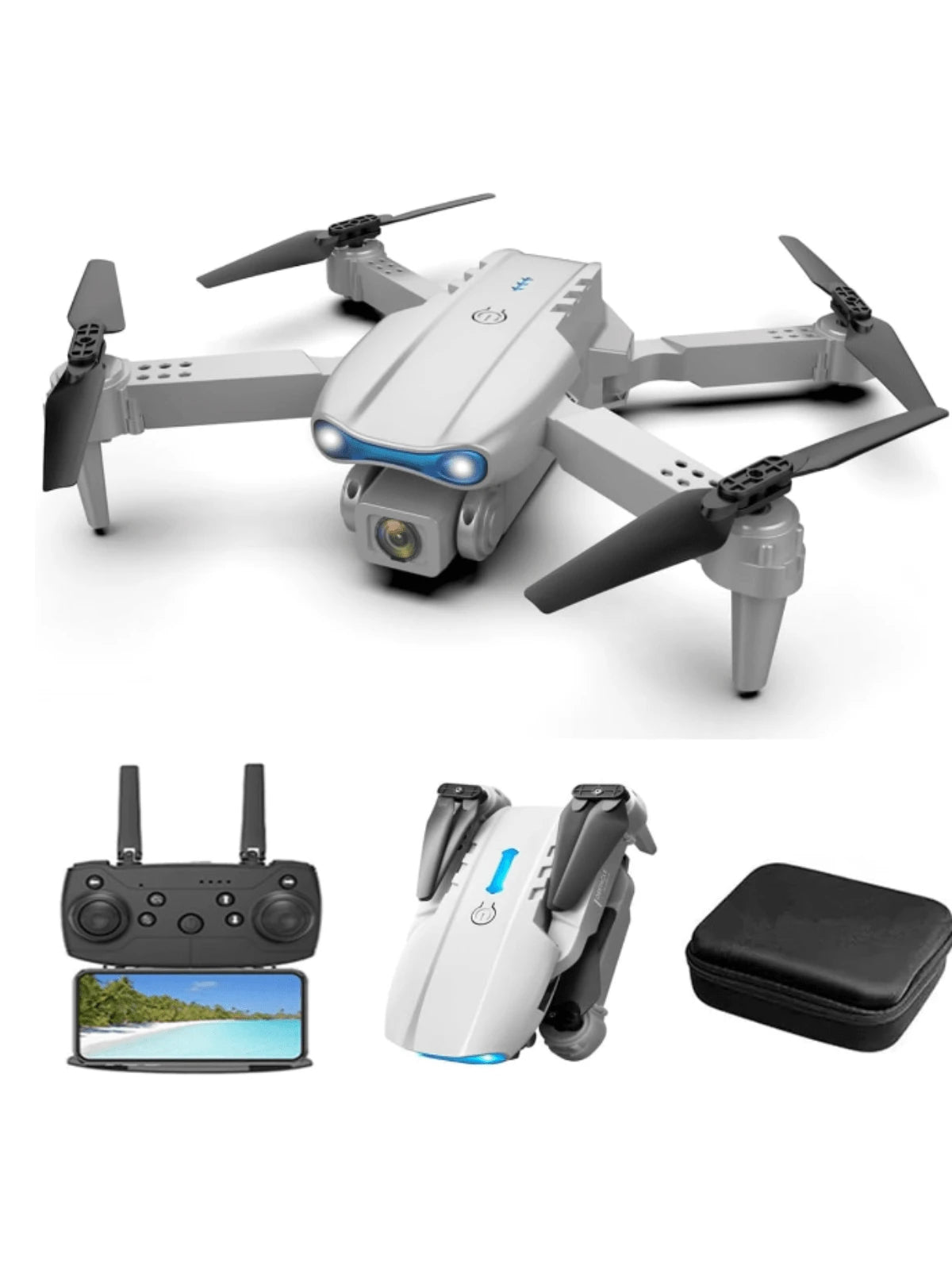 Mini Dron Profesional E99 Pro Con Cámara