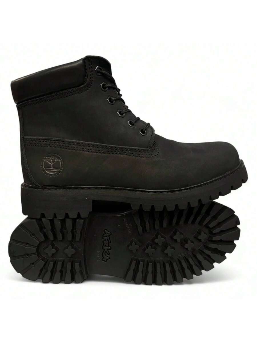 BOTA USO CASUAL ESTILO TIMBER LAND DE HULE MASIZO
