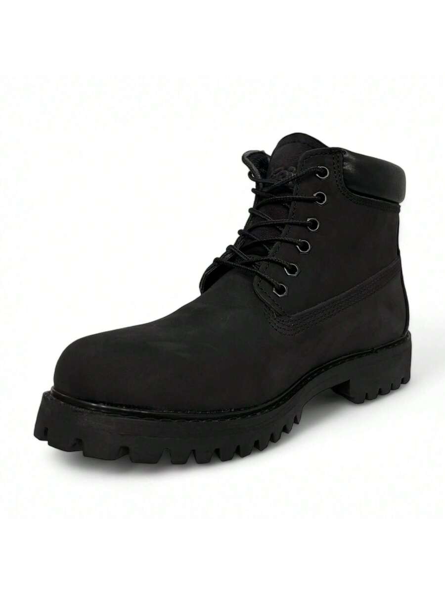BOTA USO CASUAL ESTILO TIMBER LAND PIEL GENUINA