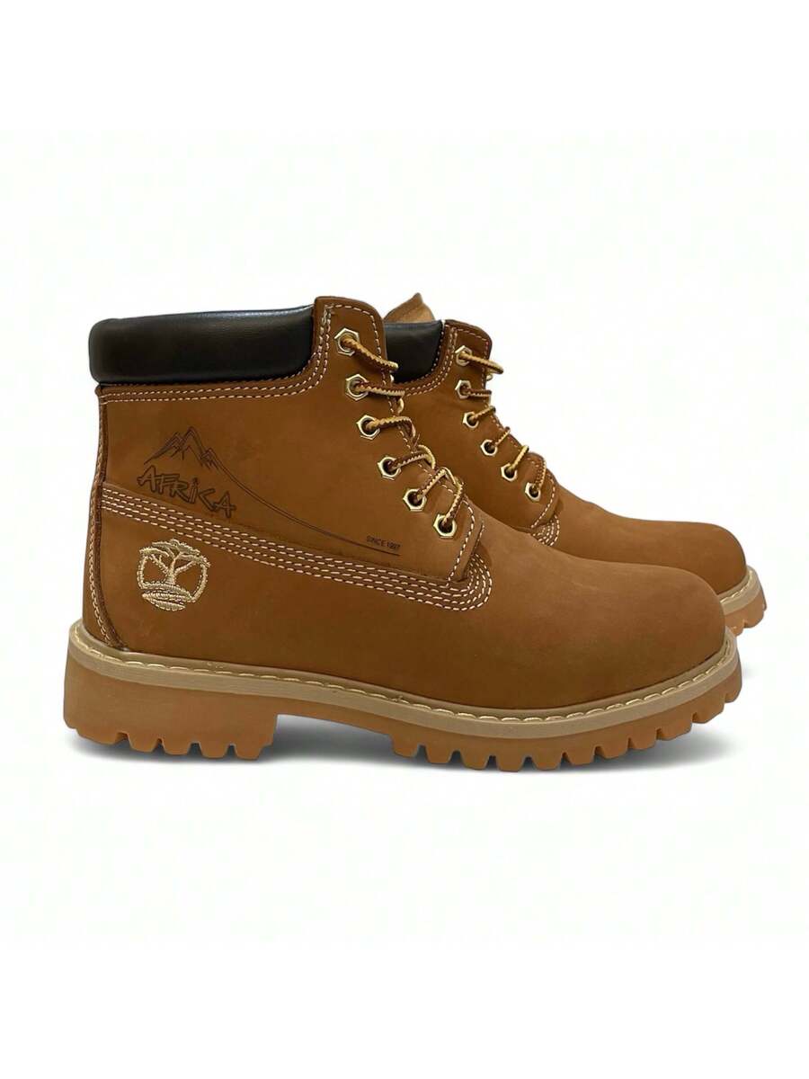 BOTA USO CASUAL ESTILO TIMBER LAND DE HULE MASIZO