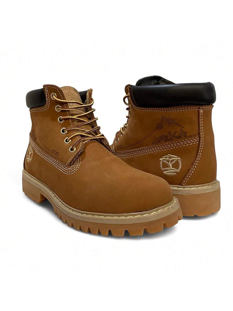 BOTA USO CASUAL ESTILO TIMBER LAND DE HULE MASIZO