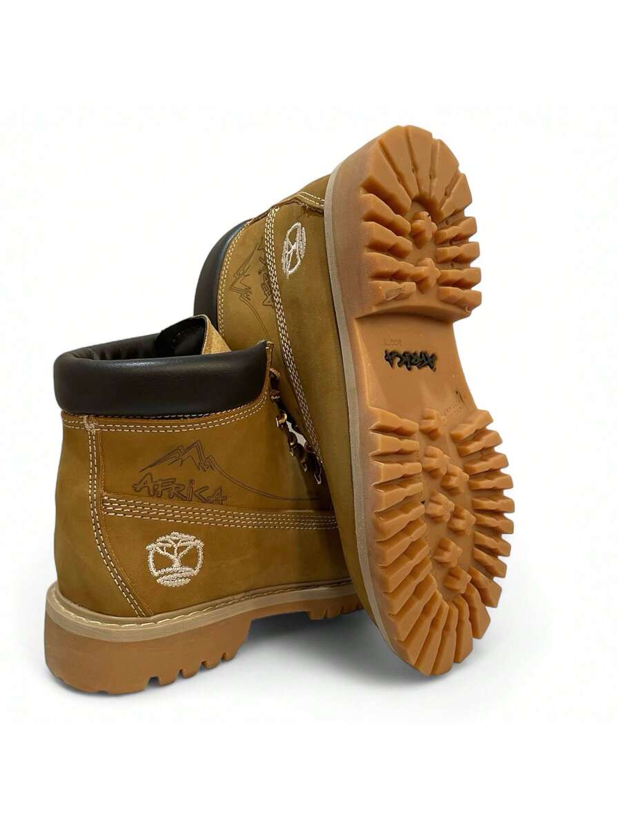 BOTA USO CASUAL ESTILO TIMBER LAND PIEL GENUINA