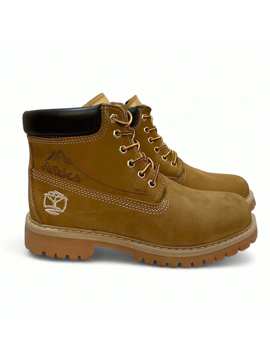 BOTA USO CASUAL ESTILO TIMBER LAND DE HULE MASIZO