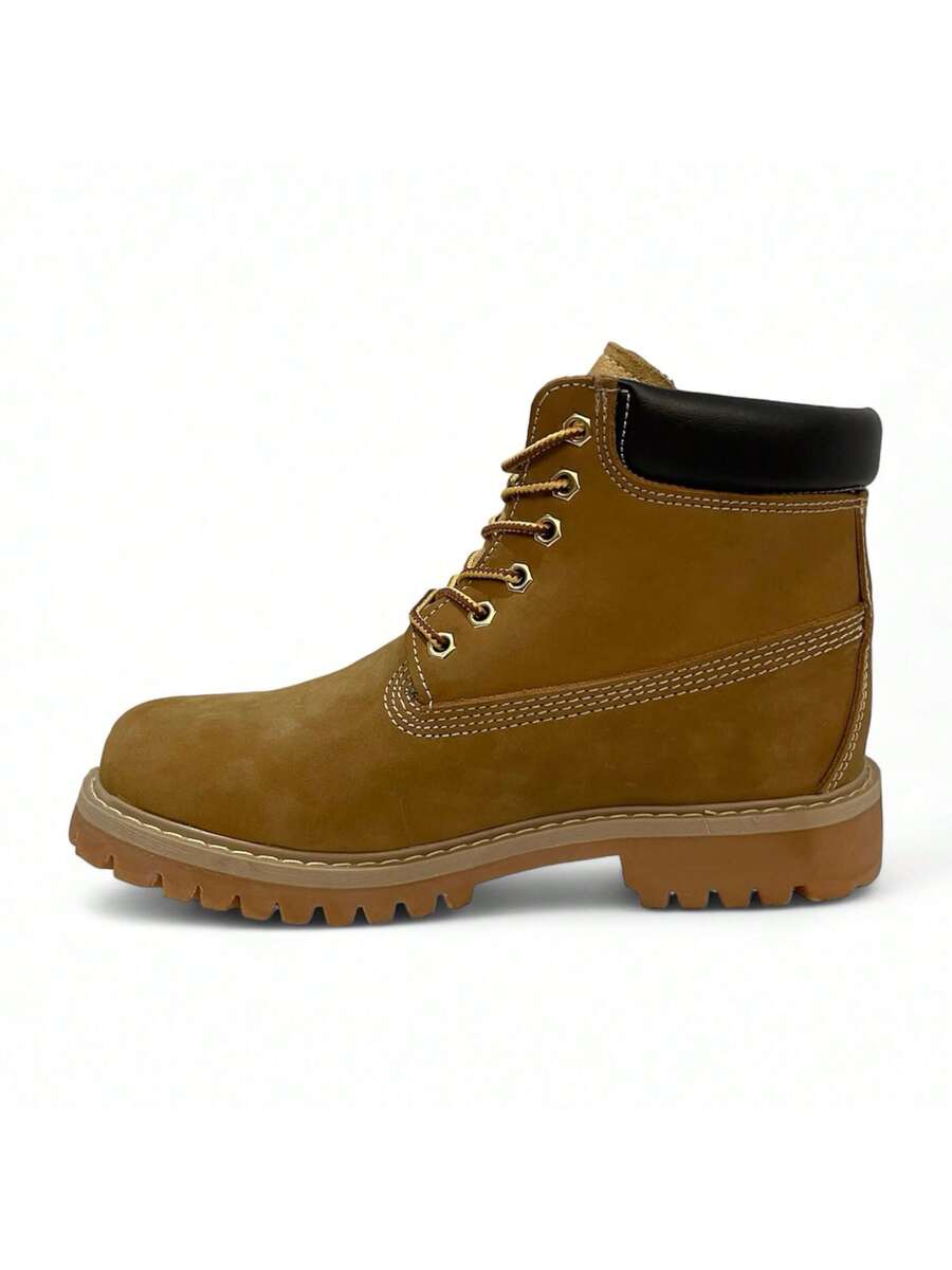 BOTA USO CASUAL ESTILO TIMBER LAND DE HULE MASIZO