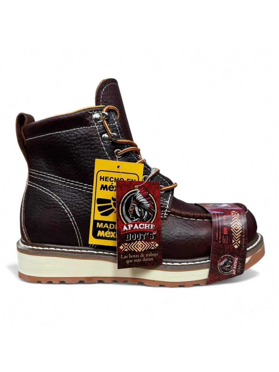 BOTA USO INDUSTRIAL CABALLERO PIEL GENUINA