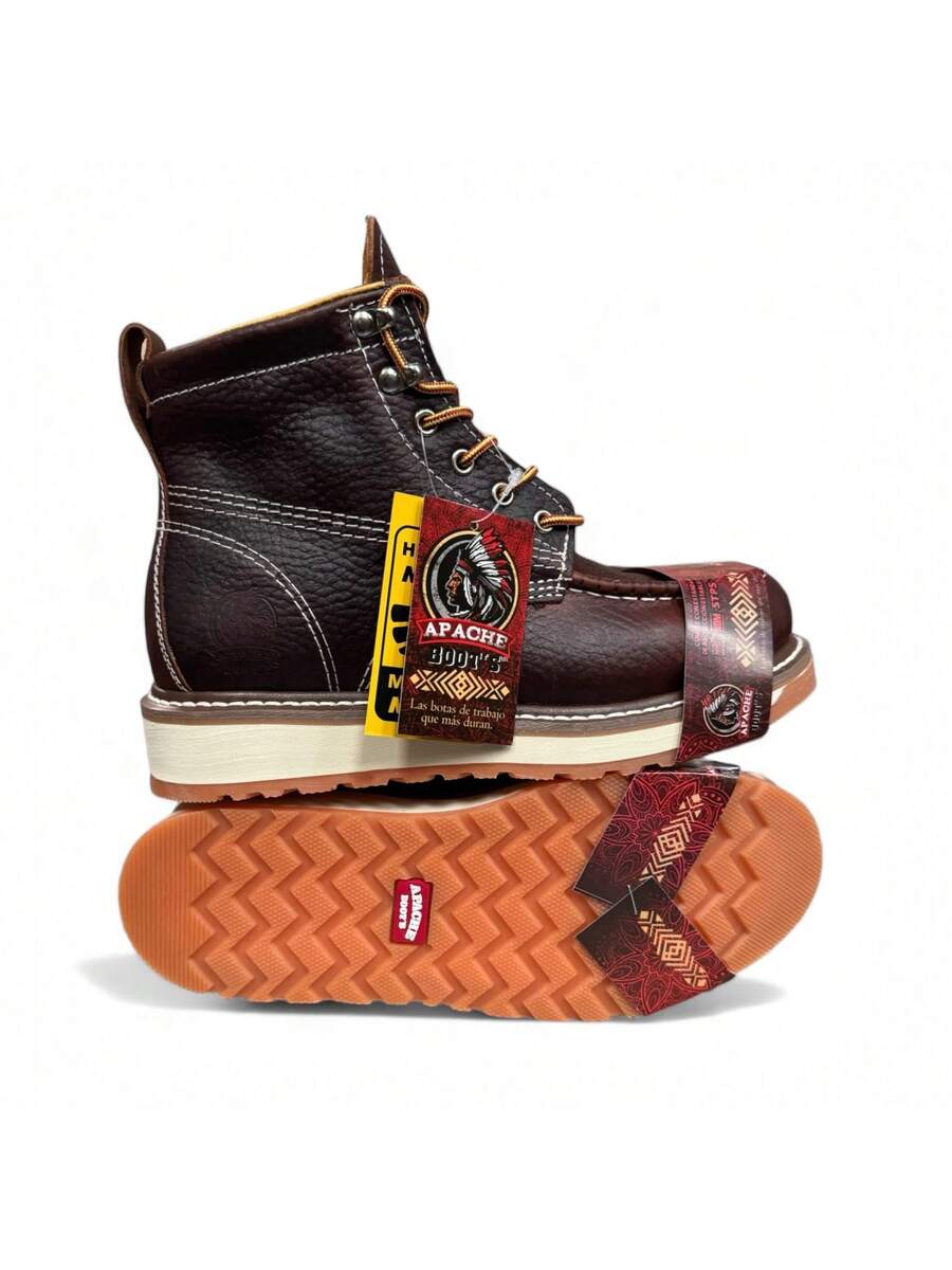 BOTA USO INDUSTRIAL CABALLERO PIEL GENUINA