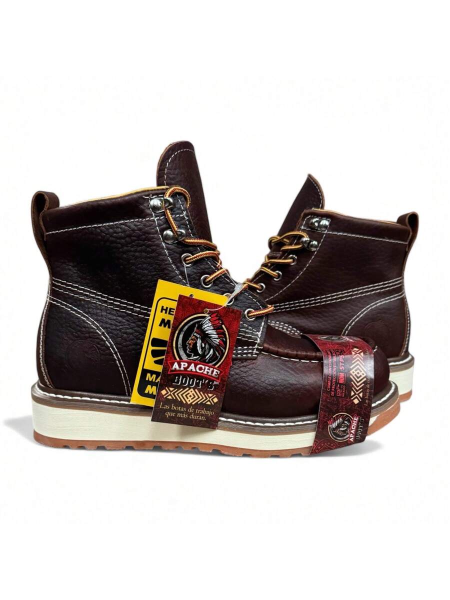 BOTA USO INDUSTRIAL CABALLERO PIEL GENUINA