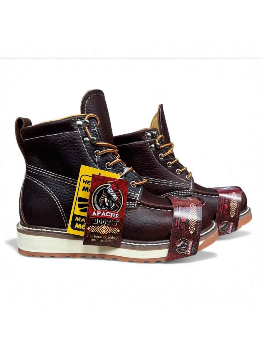 BOTA USO INDUSTRIAL CABALLERO PIEL GENUINA