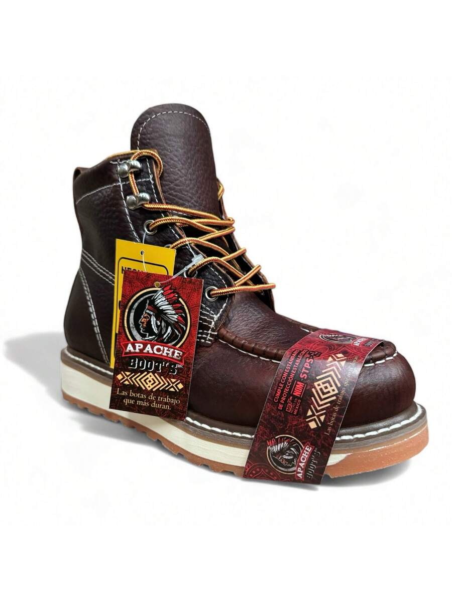 BOTA USO INDUSTRIAL CABALLERO PIEL GENUINA