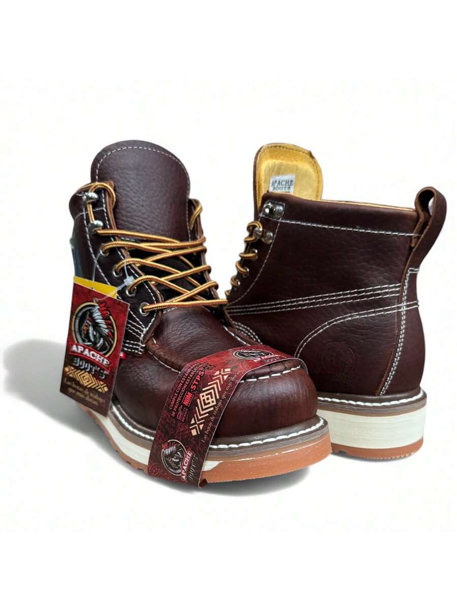 BOTA USO INDUSTRIAL CABALLERO PIEL GENUINA