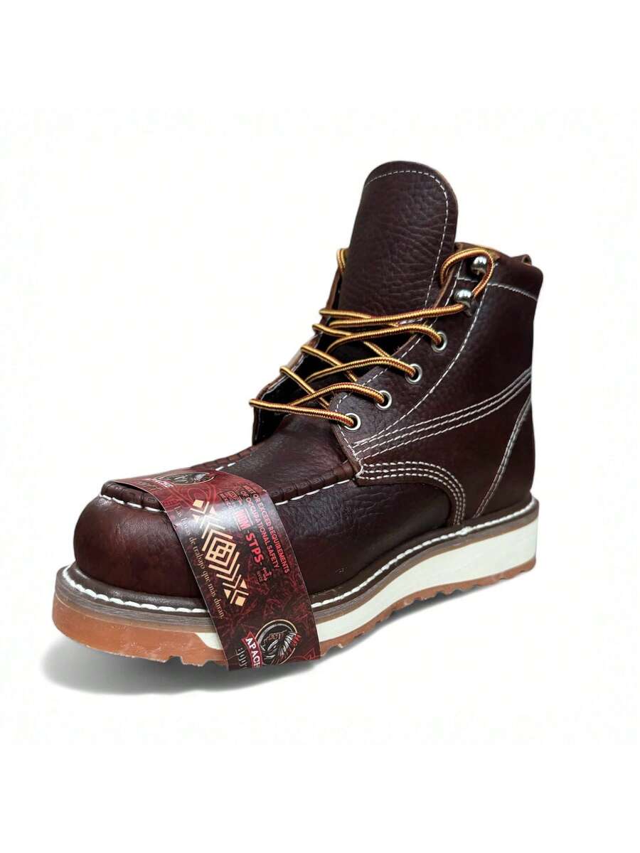BOTA USO INDUSTRIAL CABALLERO PIEL GENUINA