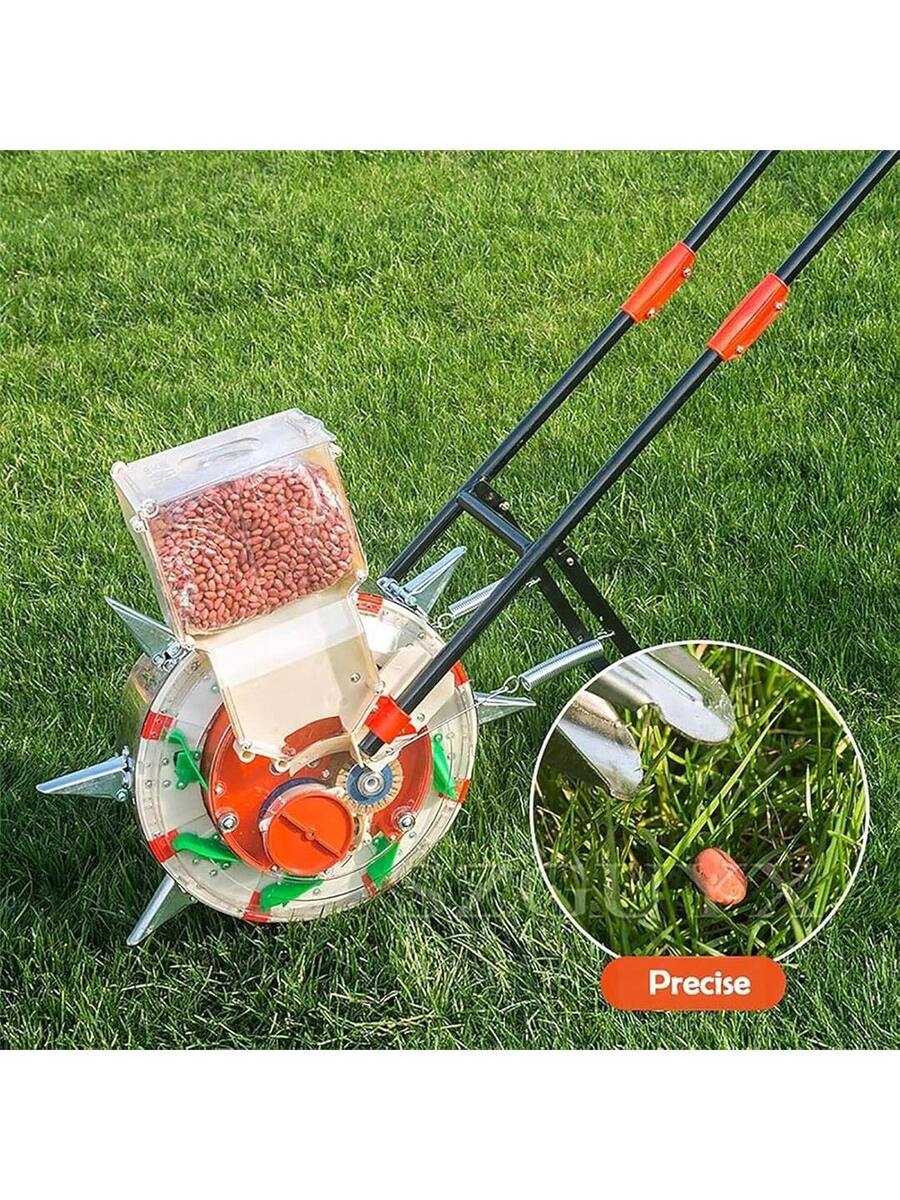 Sembradora Y Fertilizadora Manual 2 En 1 Agricola