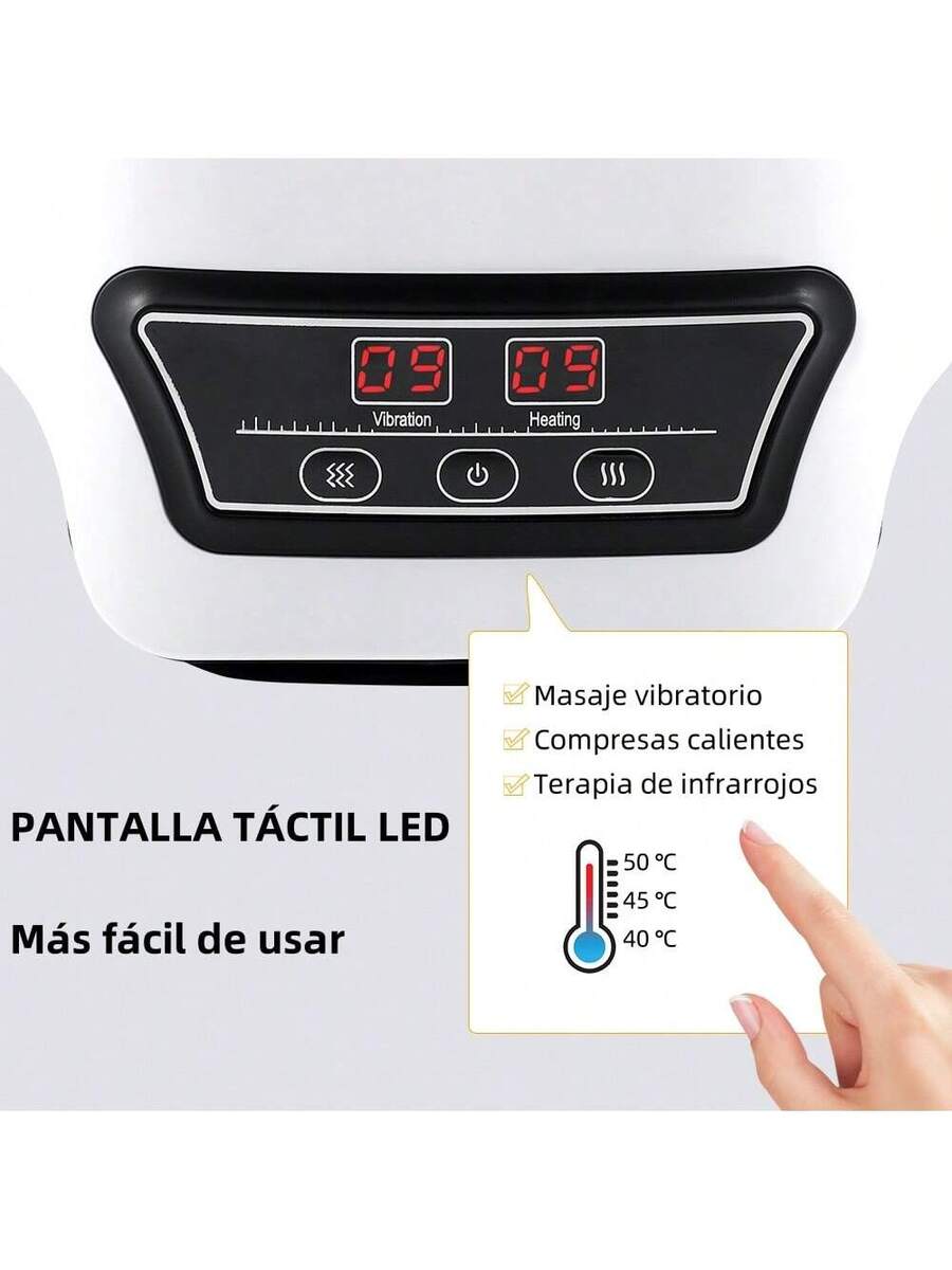 Masajeador de rodilla con calor
