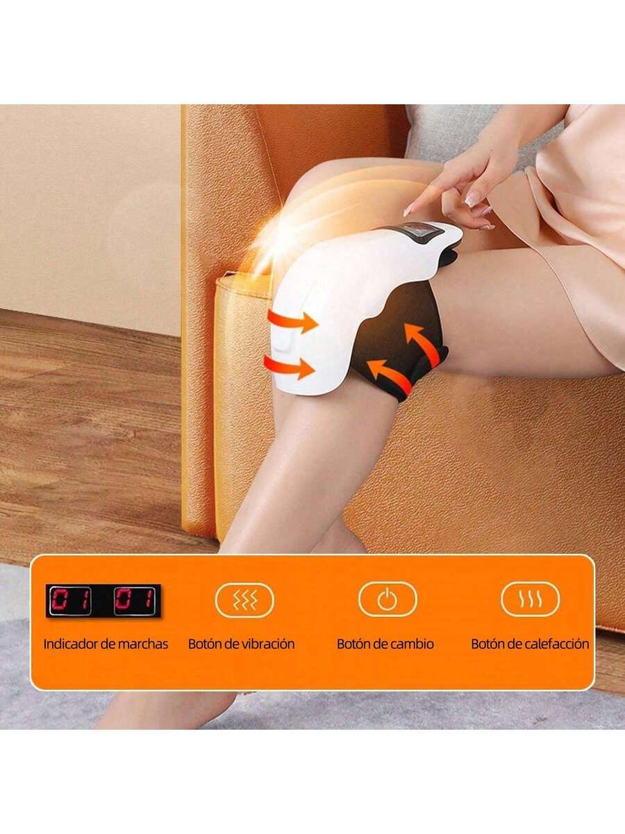 Masajeador de rodilla con calor