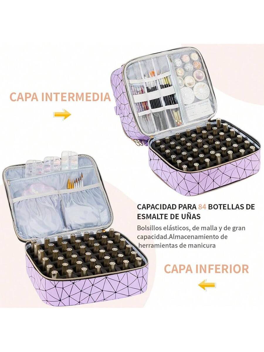 Bolsa de almacenamiento de herramientas de manicura