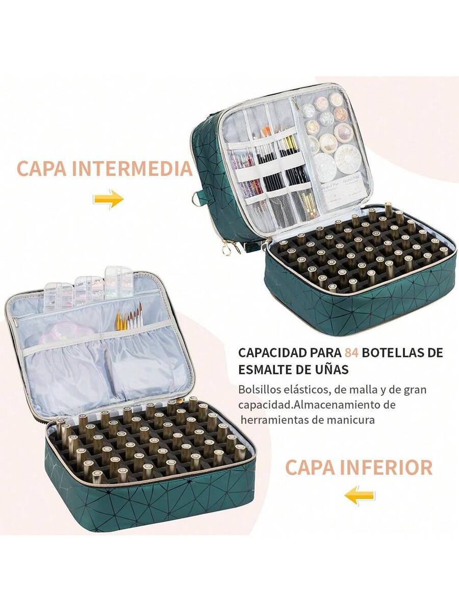 Bolsa de almacenamiento de herramientas de manicura