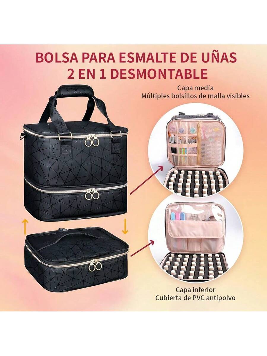 Bolsa de almacenamiento de herramientas de manicura