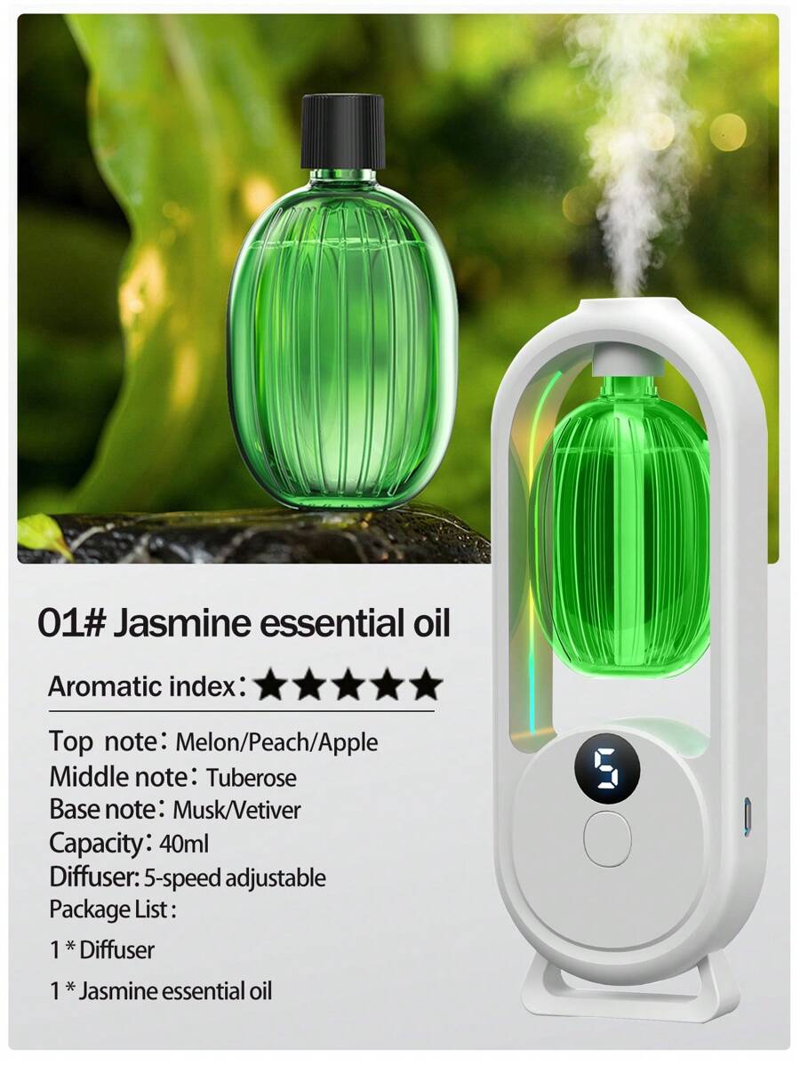 Difusor de aroma automático recargable