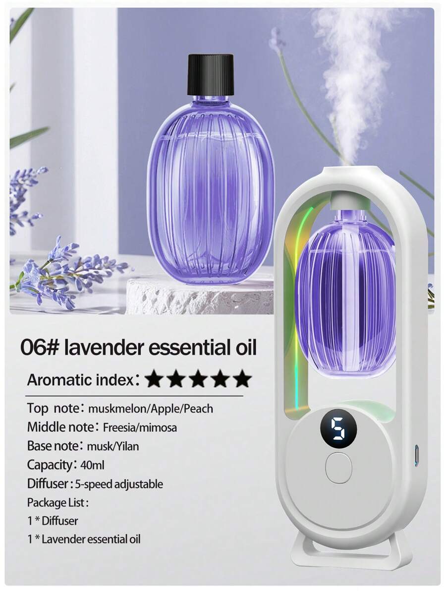 Difusor de aroma automático recargable