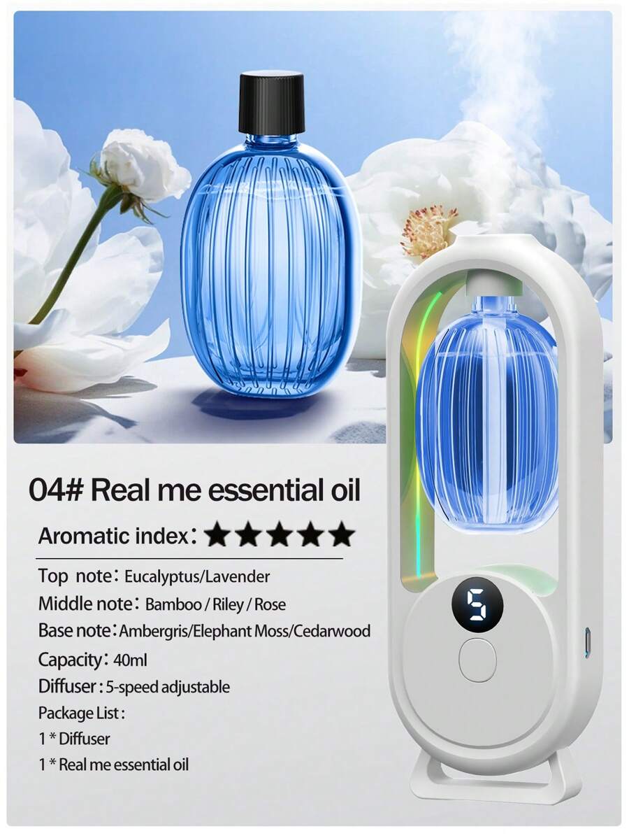 Difusor de aroma automático recargable
