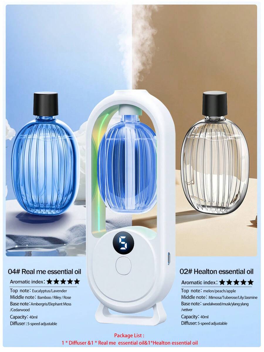 Difusor de aroma automático recargable