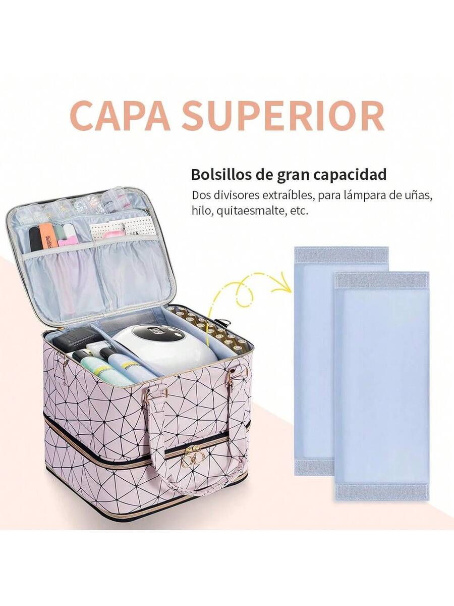 Bolsa de almacenamiento de herramientas de manicura