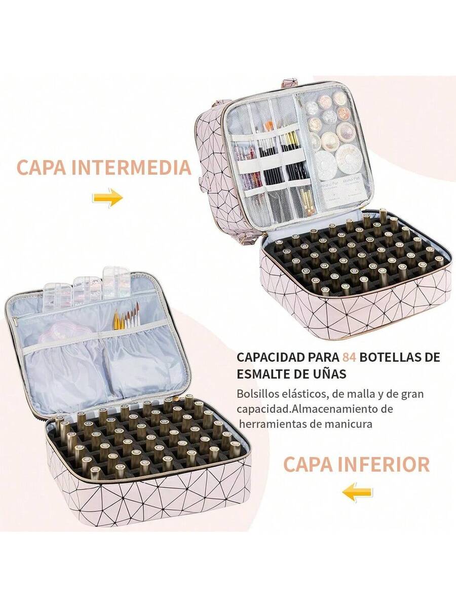 Bolsa de almacenamiento de herramientas de manicura