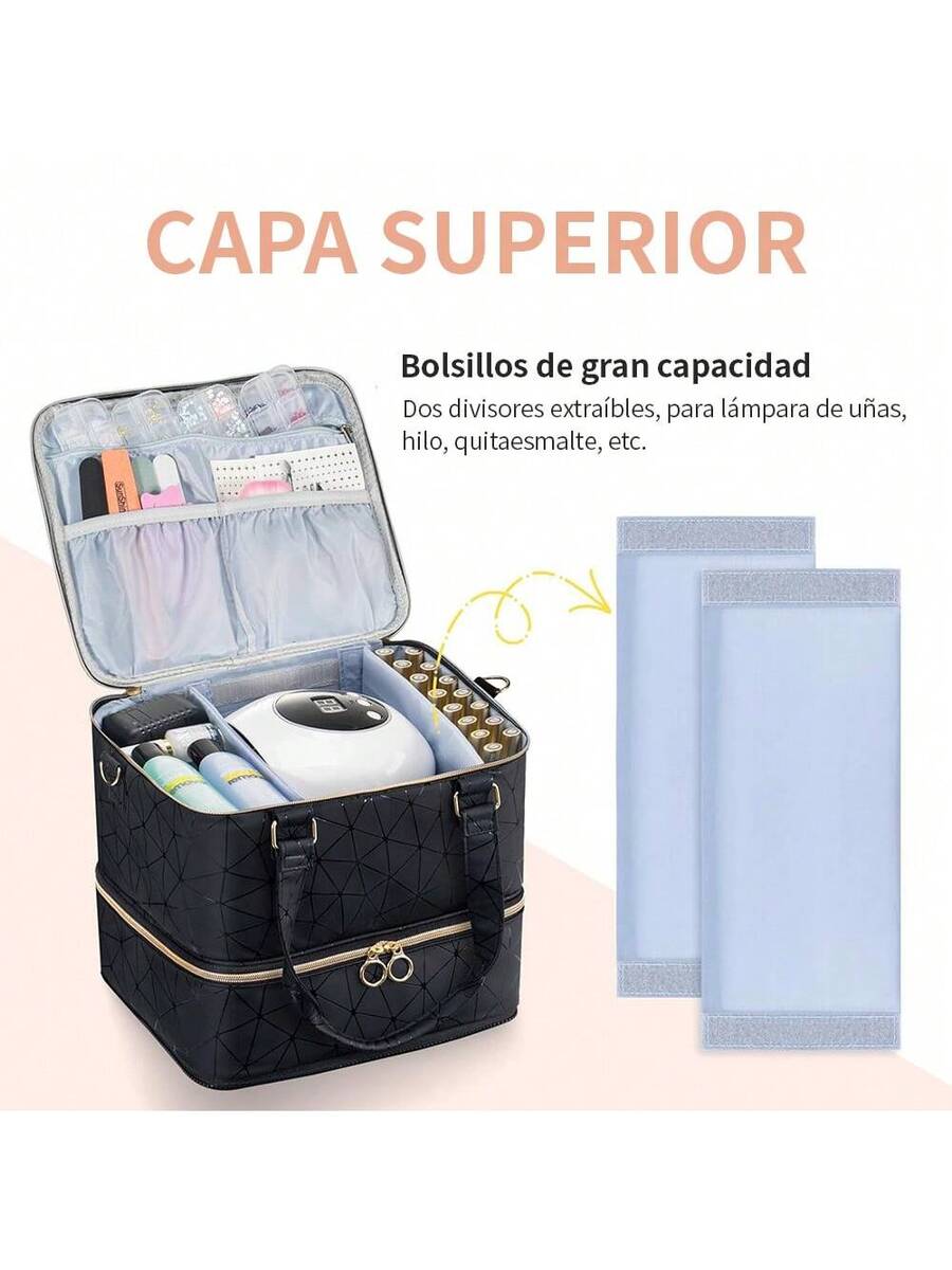 Bolsa de almacenamiento de herramientas de manicura