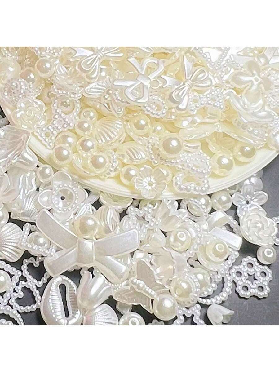 100 piezas/paquete Perlas acrílicas