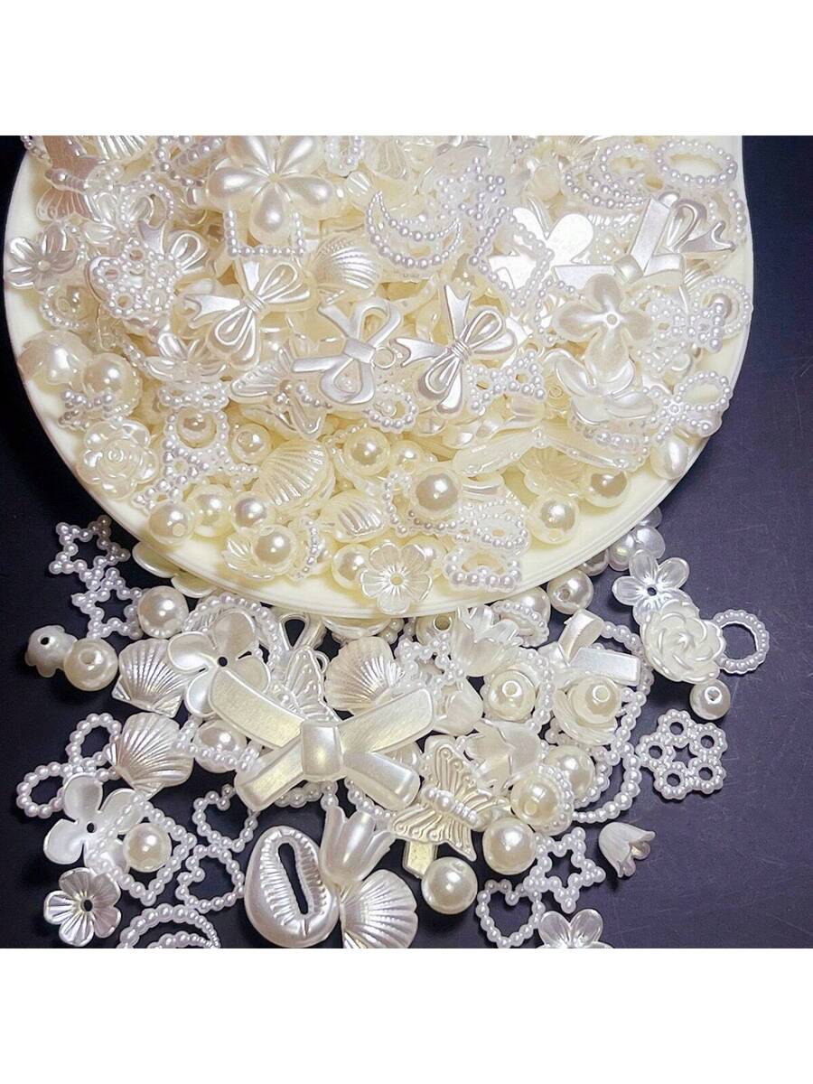 100 piezas/paquete Perlas acrílicas