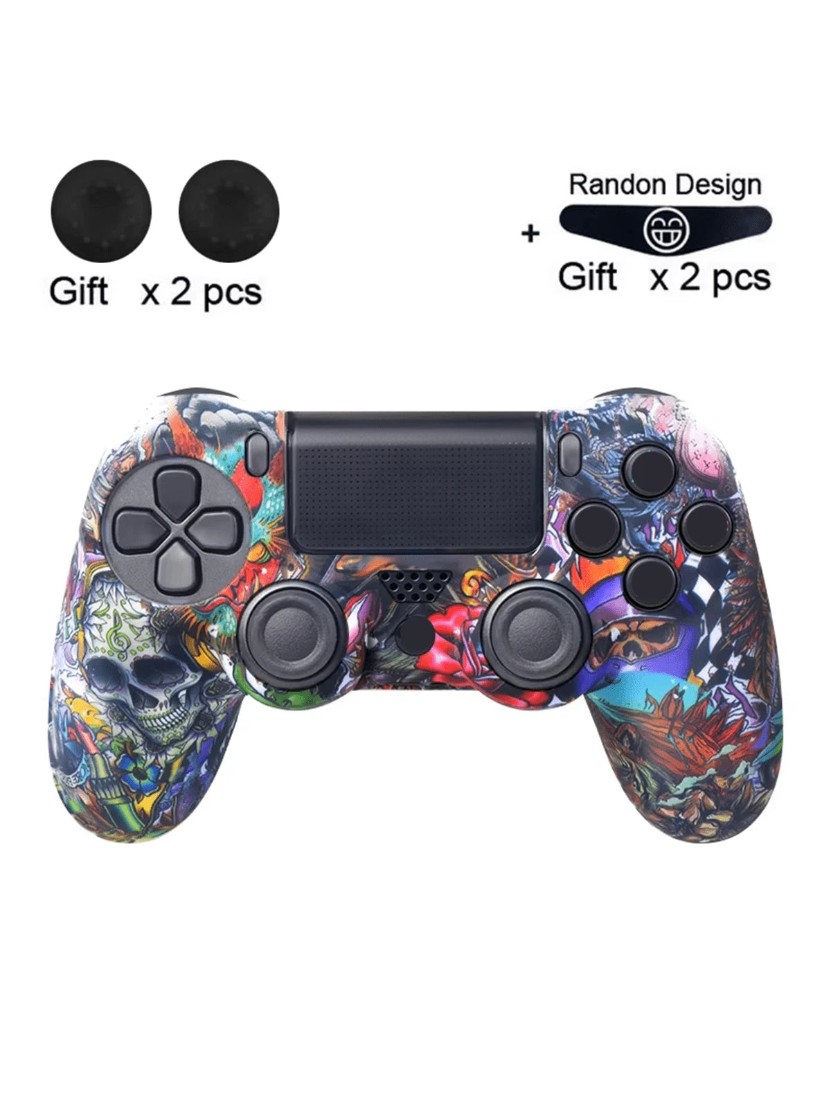 Funda protectora de silicona suave para el controlador de PlayStation 4