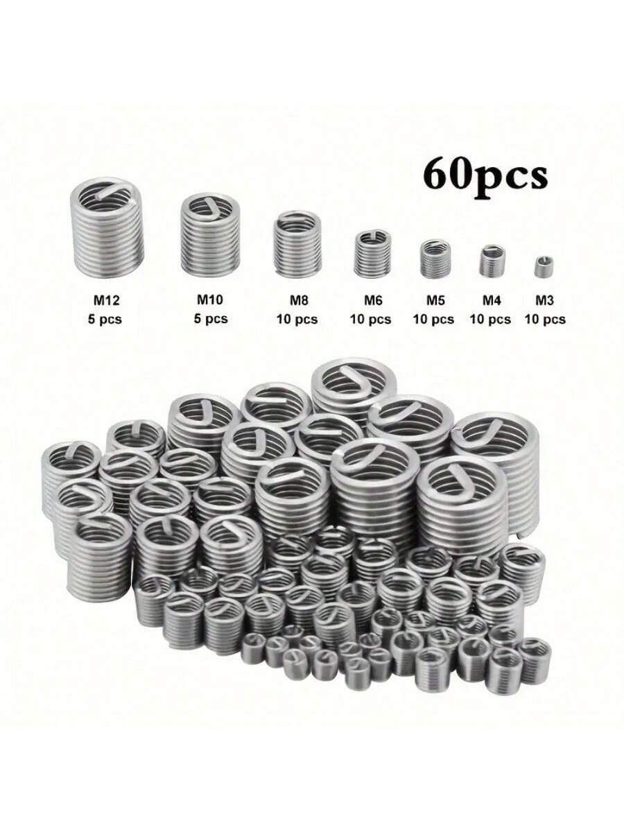 Kit de insertos de reparación de rosca de acero inoxidable