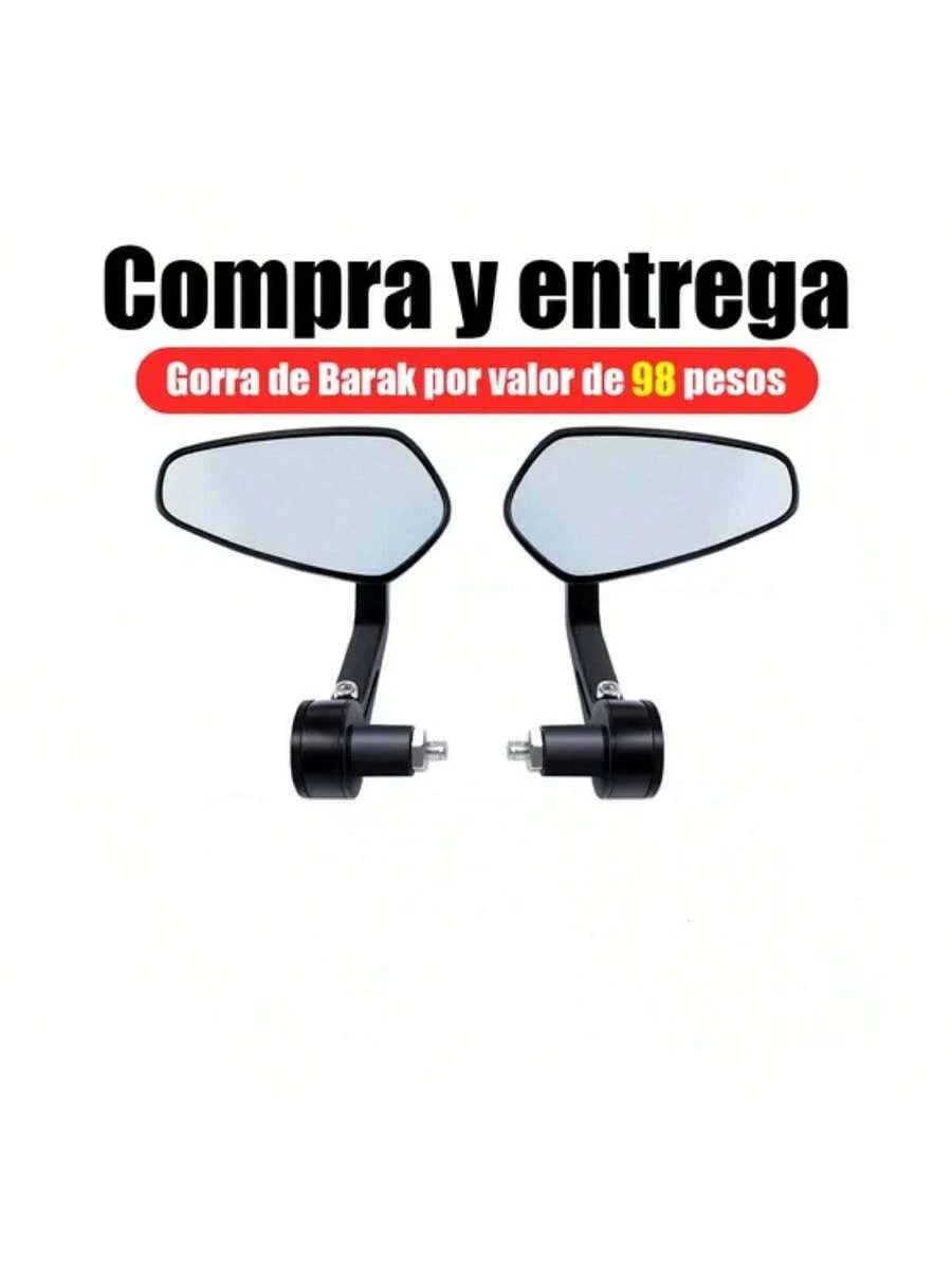Espejos Moto Deportivos Street Racer Motocicleta Anti-jitter