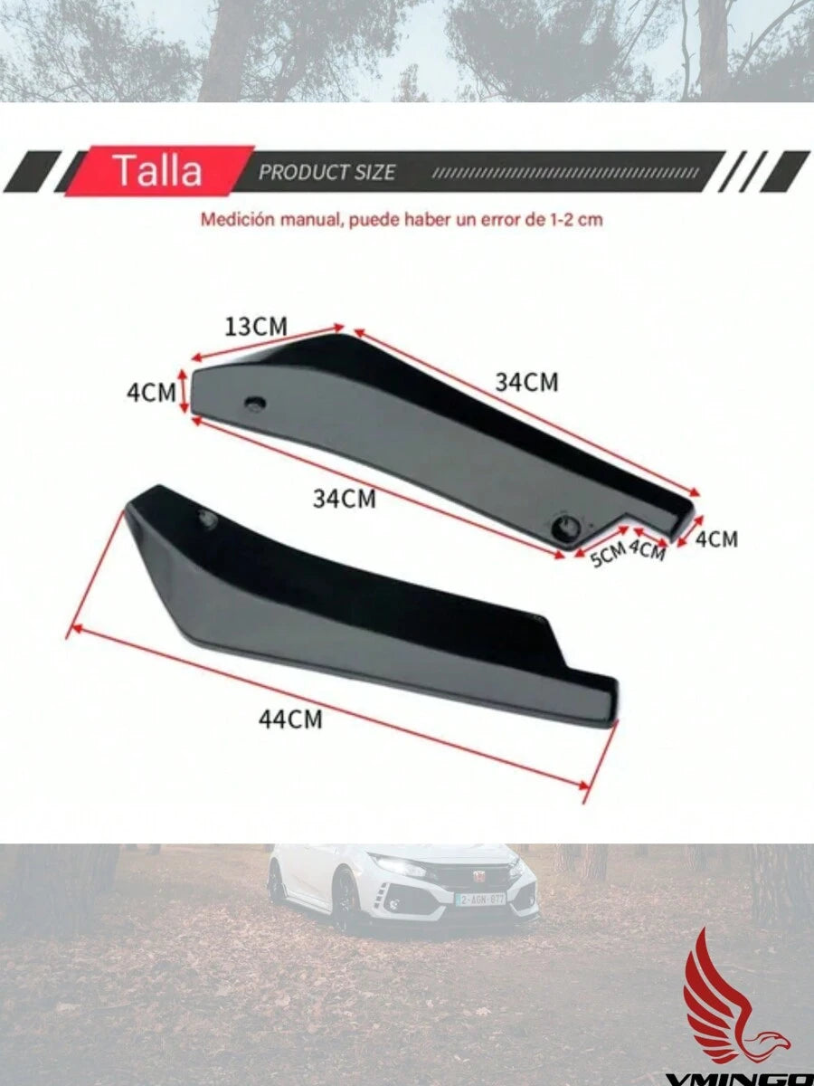 Esquinero Trasero Rigido Clasico Decorativo Universal