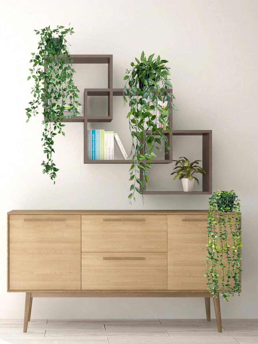 Plantas artificiales, Plantas en maceta colgantes