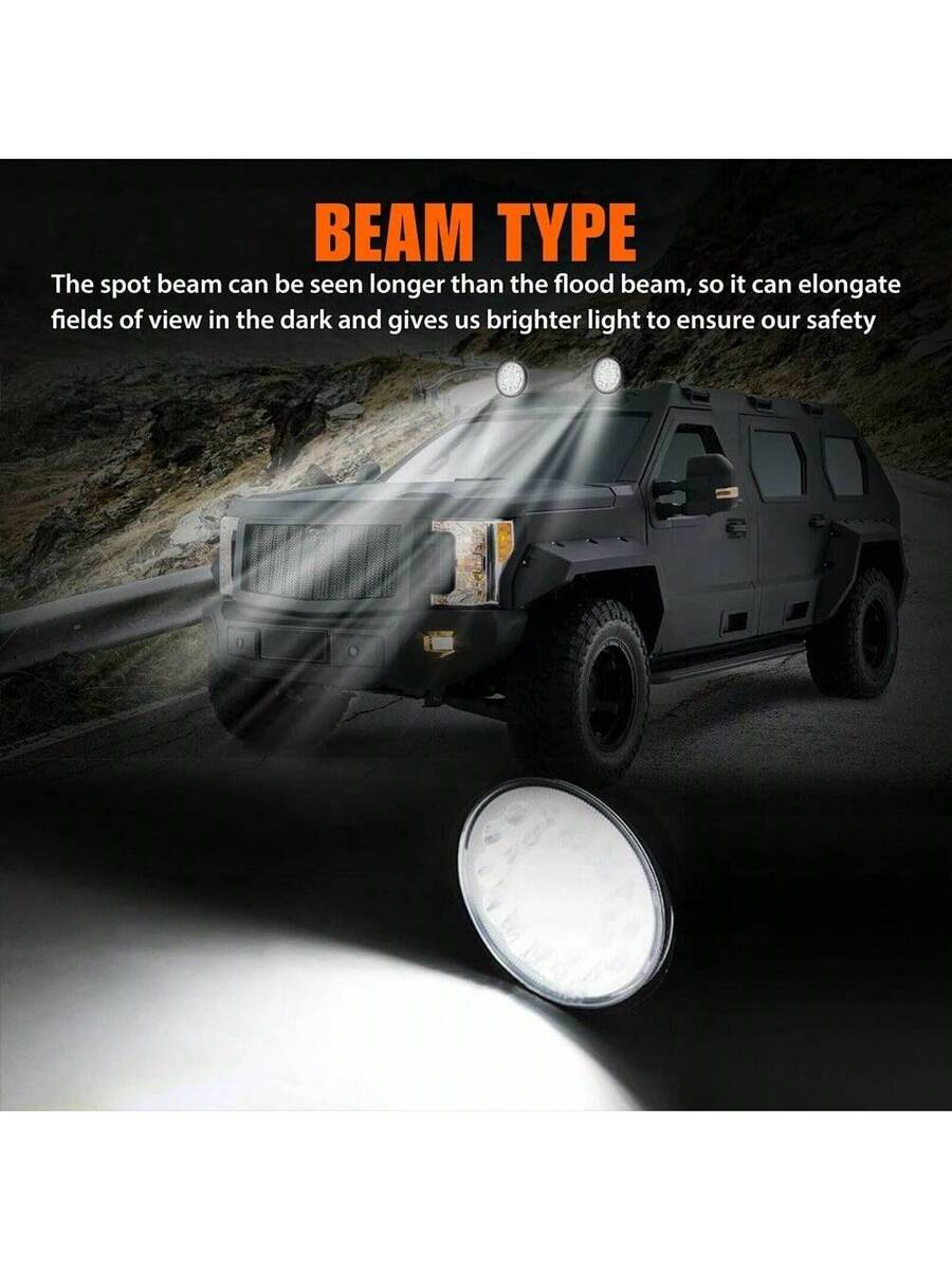 Faros de LED auxiliares para coche moto camión