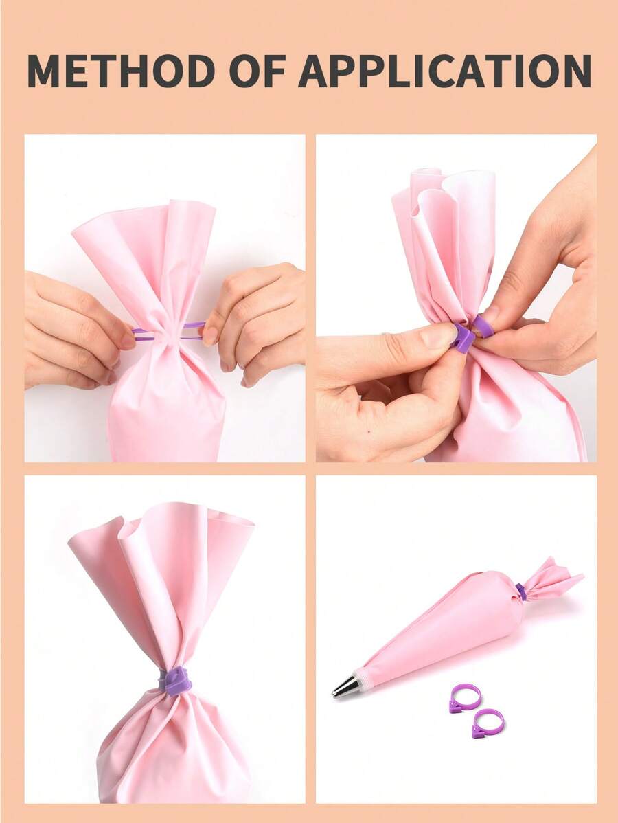 14 piezas Boquilla de tubería & Bolsa de pastel Set