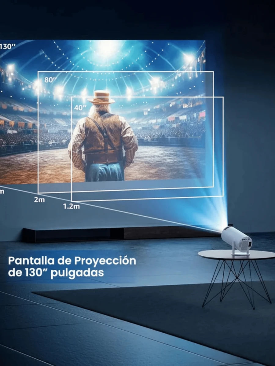 Proyector Multimedia Streaming HD 4K Android