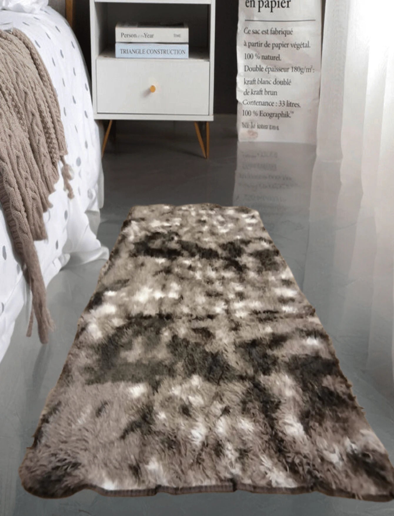 Alfombra Decorativa Jaspeada para Sala De Estar Y Dormitorio Varios Colores a Elegir-80 X 120 Cm,100 X 150 Cm,120 X 160 Cm & 150 x 200 Cm
