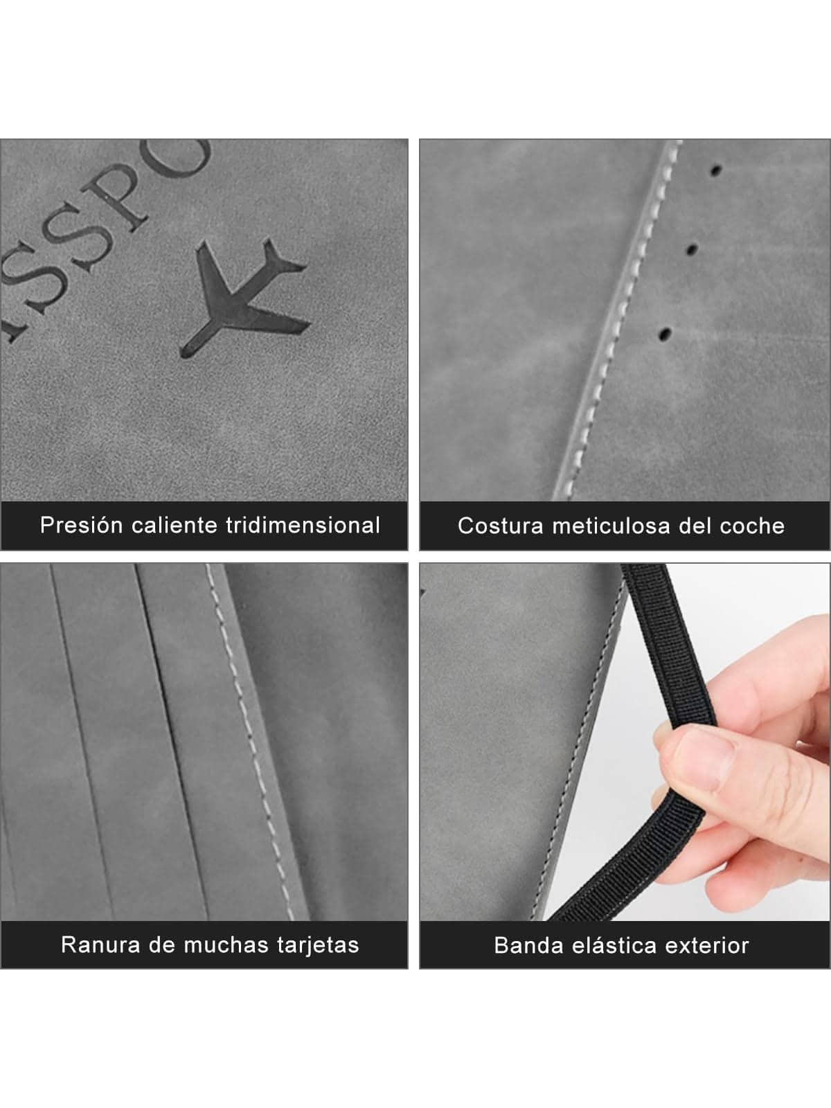 Cartera para Pasaporte RFID