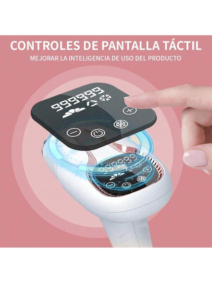 depiladora láser con punto de congelación