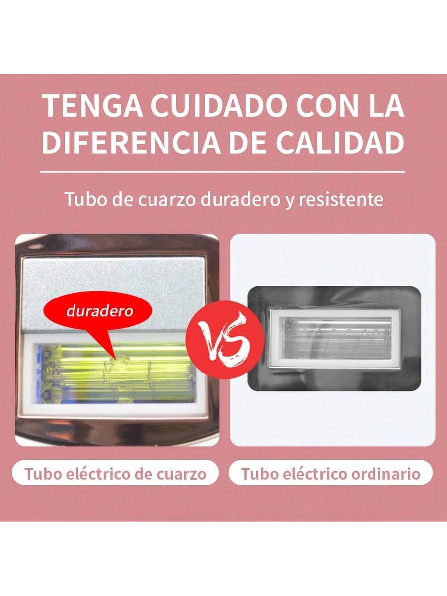 depiladora láser con punto de congelación
