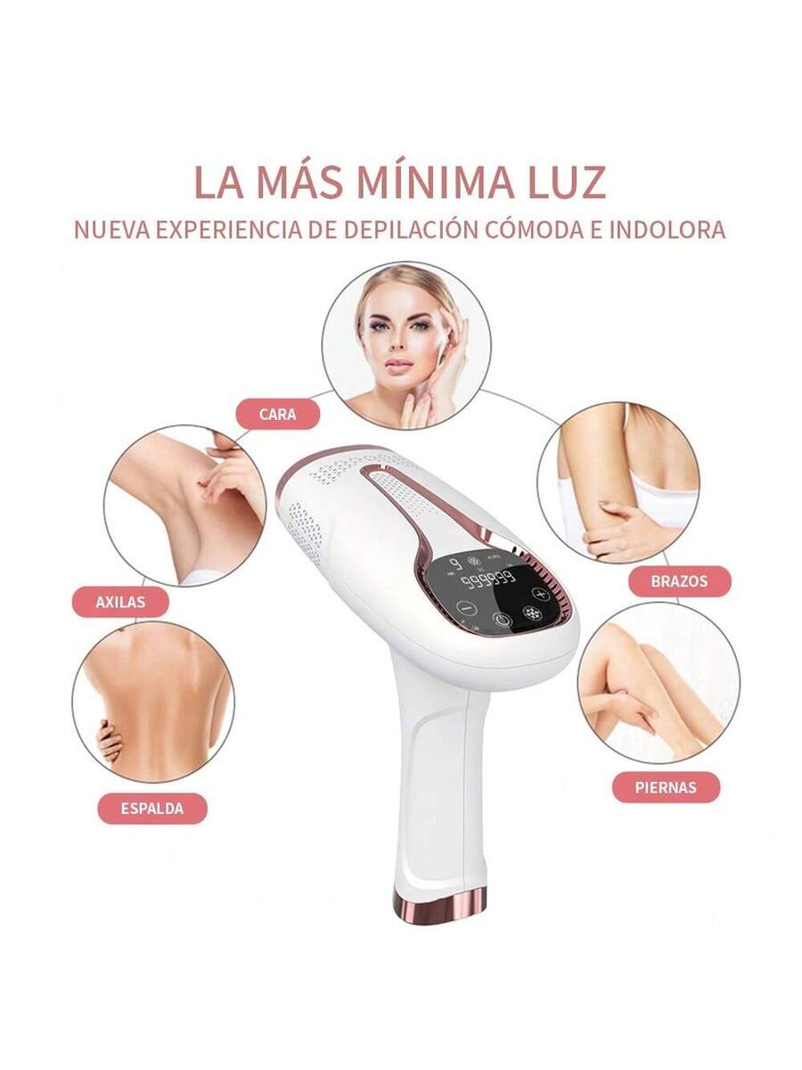 depiladora láser con punto de congelación