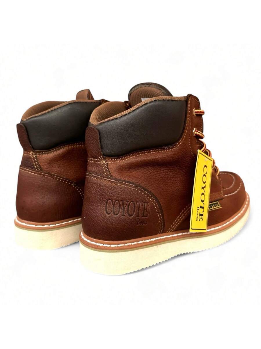 BOTAS DE TRABAJO AGUJETA PIEL SUAVE
