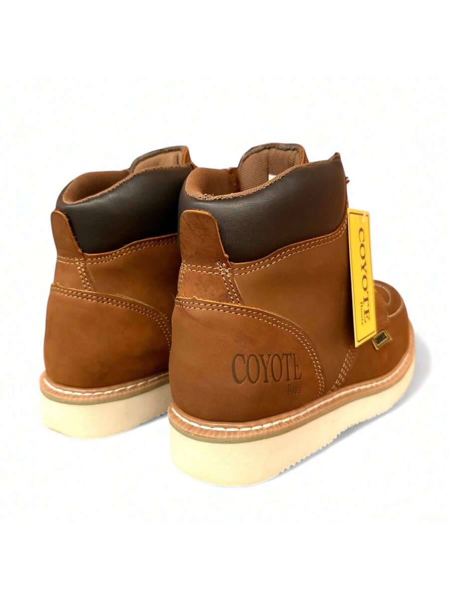 BOTAS DE TRABAJO AGUJETA PIEL SUAVE